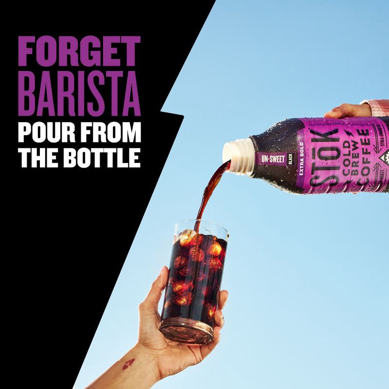 slide 4 of 13, SToK Extra Bold Unsweetened Cold Brew Coffee - 48 fl oz, 48 fl oz