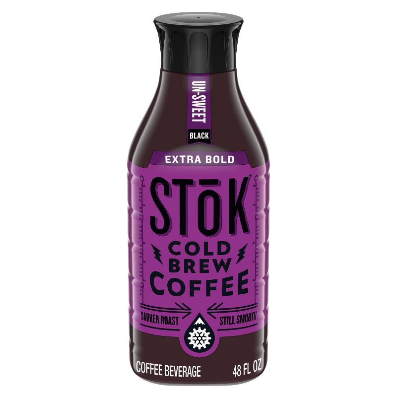 slide 1 of 10, SToK Extra Bold Unsweetened Cold Brew Coffee - 48 fl oz, 48 fl oz