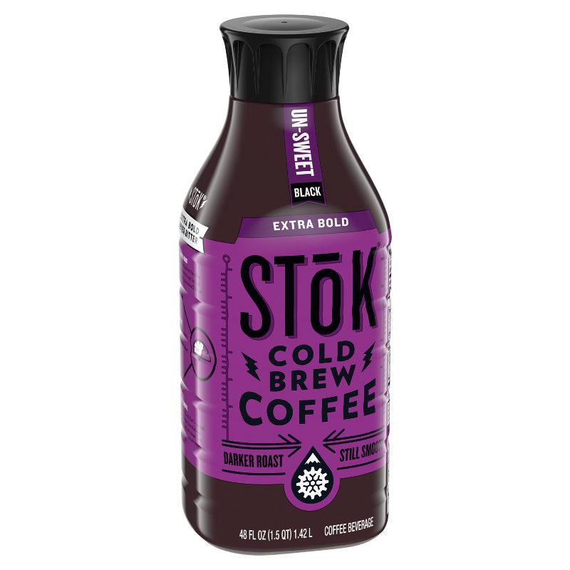 slide 6 of 10, SToK Extra Bold Unsweetened Cold Brew Coffee - 48 fl oz, 48 fl oz