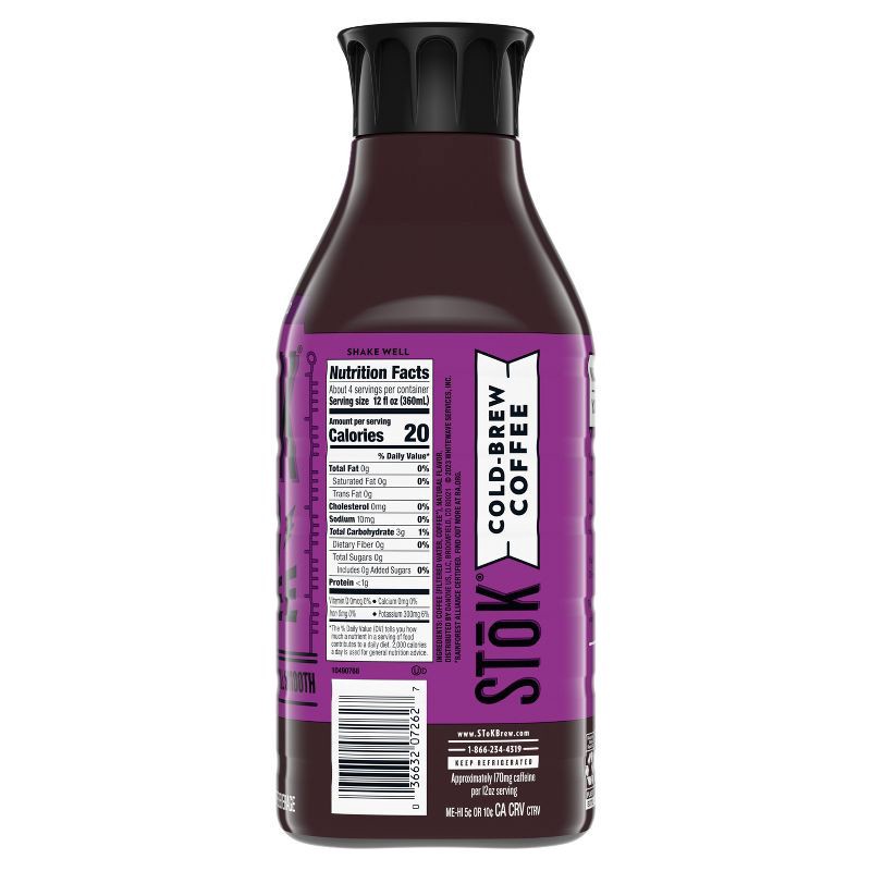 slide 11 of 13, SToK Extra Bold Unsweetened Cold Brew Coffee - 48 fl oz, 48 fl oz