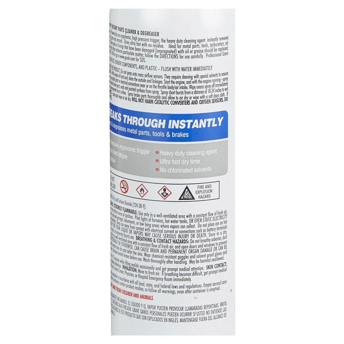 slide 3 of 3, GUNK Instant Parts Cleaner & Degreaser 14 oz, 14 oz