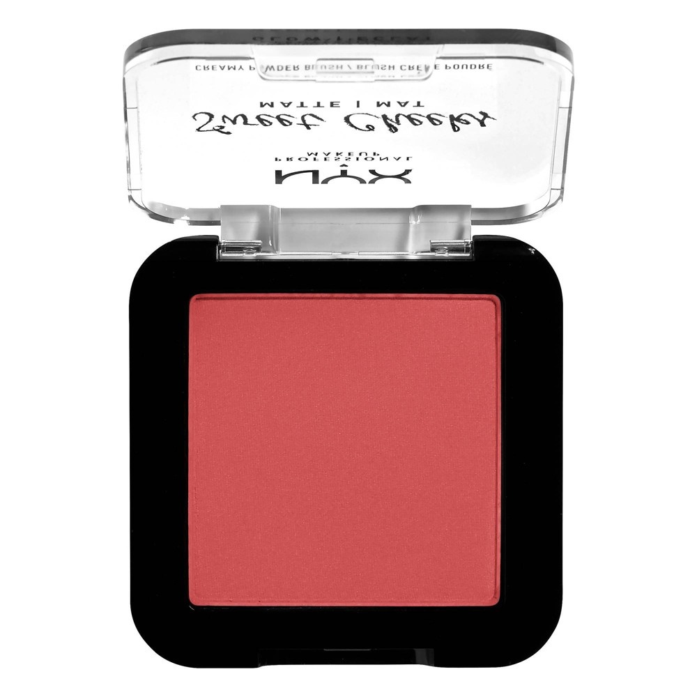 slide 2 of 3, NYX Professional Makeup Sweet Cheeks Creamy Blush Matte - Citrine Rose, 0.17 oz