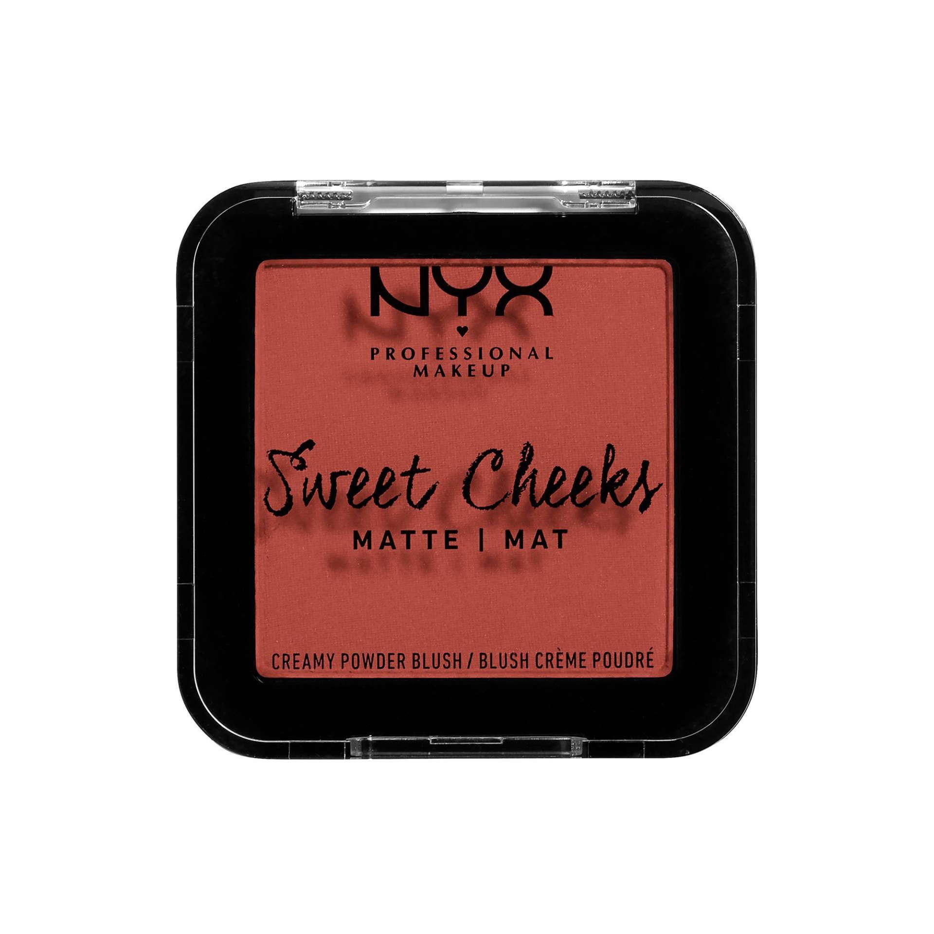 slide 1 of 3, NYX Professional Makeup Sweet Cheeks Creamy Blush Matte - Summer Breeze, 0.17 oz