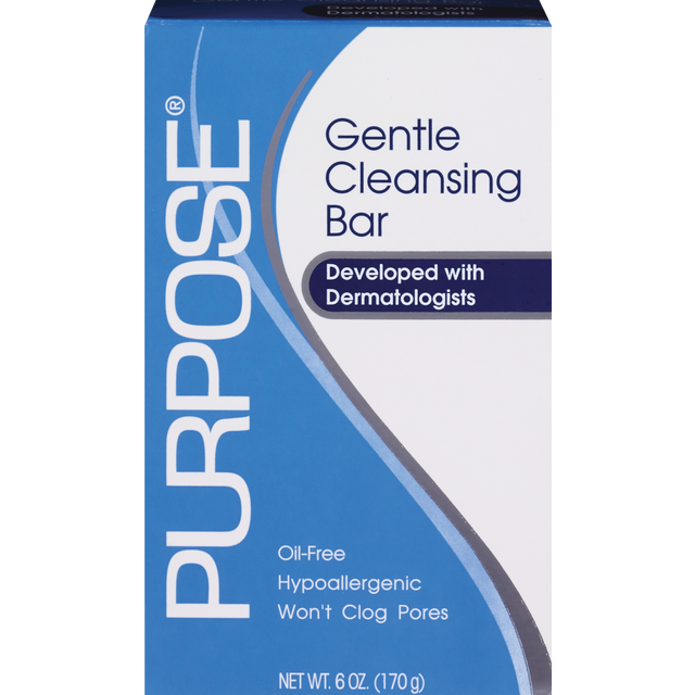 slide 1 of 1, Purpose Gentle Cleansing Bar 6 oz, 6 oz