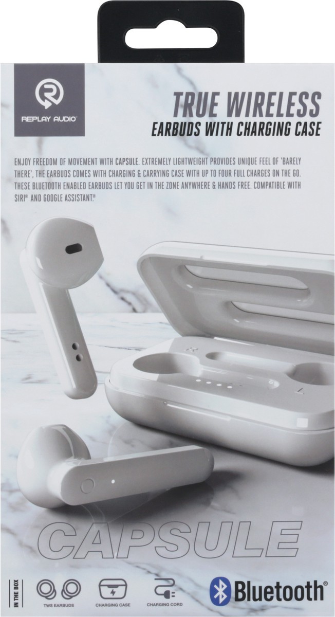 slide 5 of 9, Replay Audio Bluetooth True Wireless Earbuds 1 ea Box, 1 ct