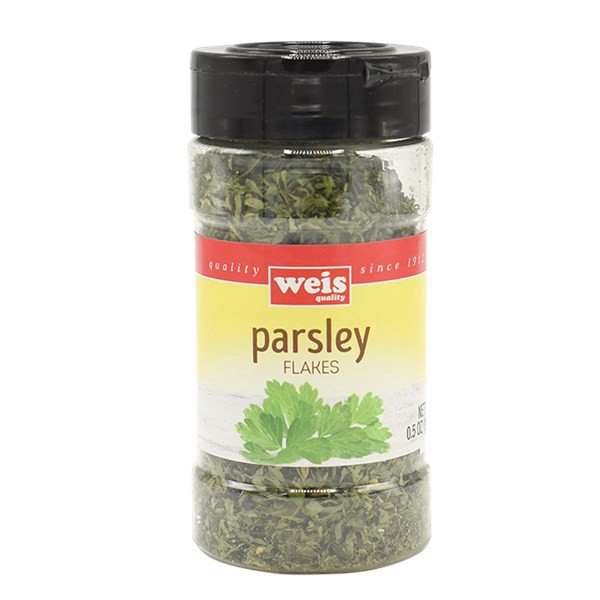 slide 1 of 6, Weis Quality Parsley Leaves Spices, 0.5 oz