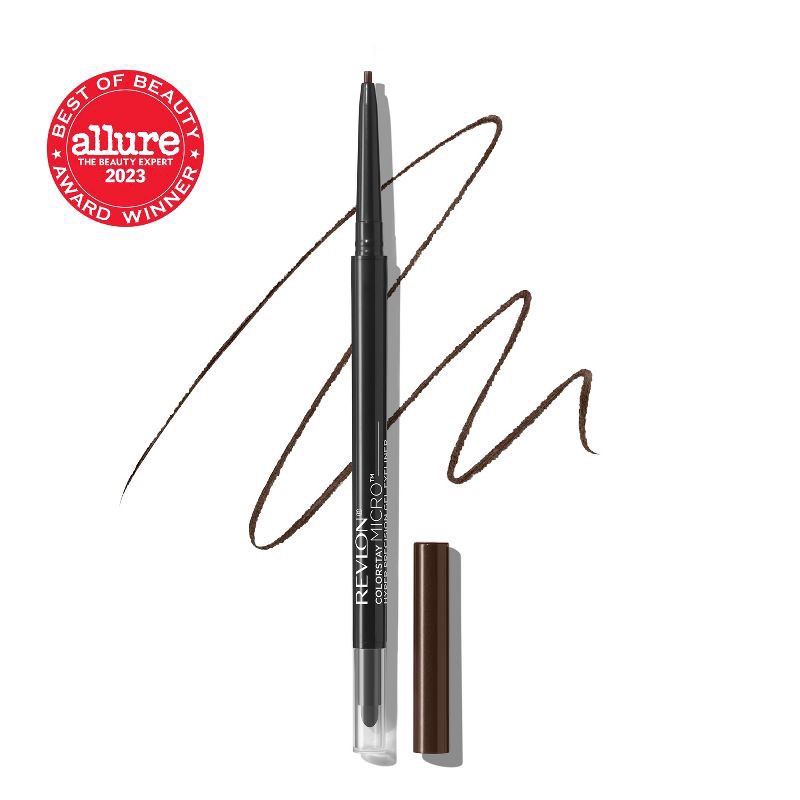 slide 1 of 9, Revlon ColorStay Micro Brown 215 Waterproof Eyeliner Gel 0.008 oz, 0.01 oz