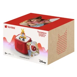 TONIES Toniebox 2 Play Set - Winnie the Pooh (Sunset Red)