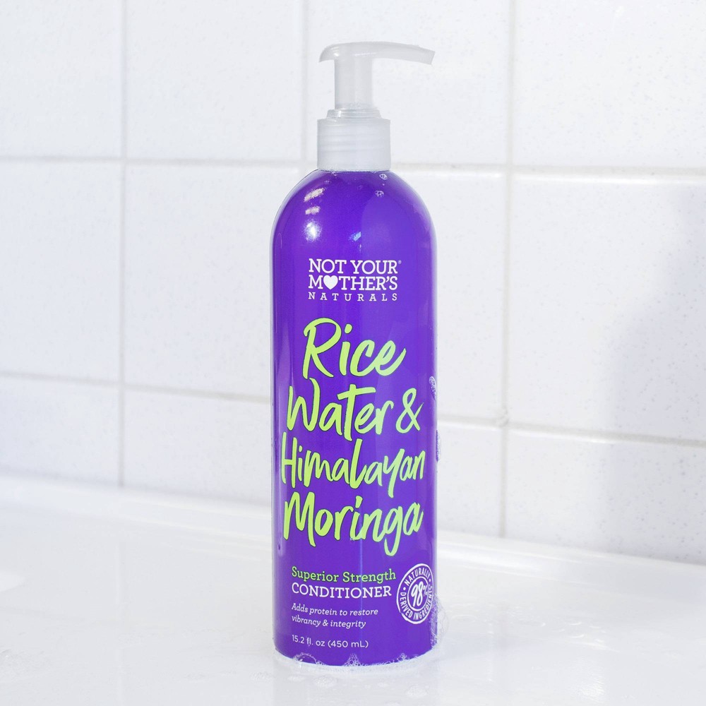 slide 2 of 4, Not Your Mother's Rice Water & Himalayan Moringa Conditioner 15.2 fl oz, 15.20 fl oz