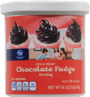 slide 1 of 11, Kroger Rich & Creamy Chocolate Fudge Frosting, 16 oz