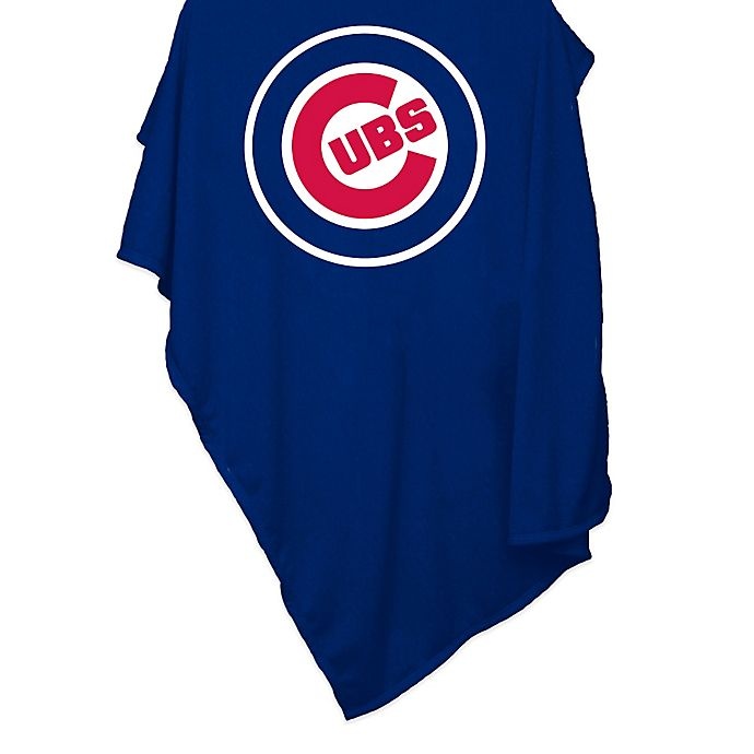 slide 1 of 1, MLB Chicago Cubs Sweatshirt Blanket, 1 ct