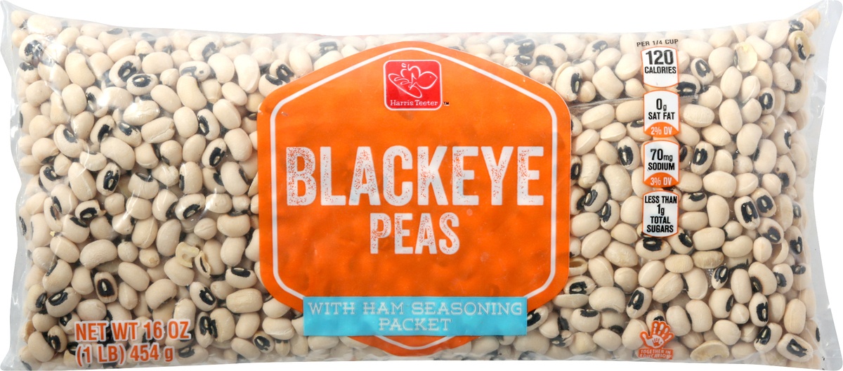 slide 9 of 10, Harris Teeter Dry Ham Flavored Blackeye Pea, 16 oz