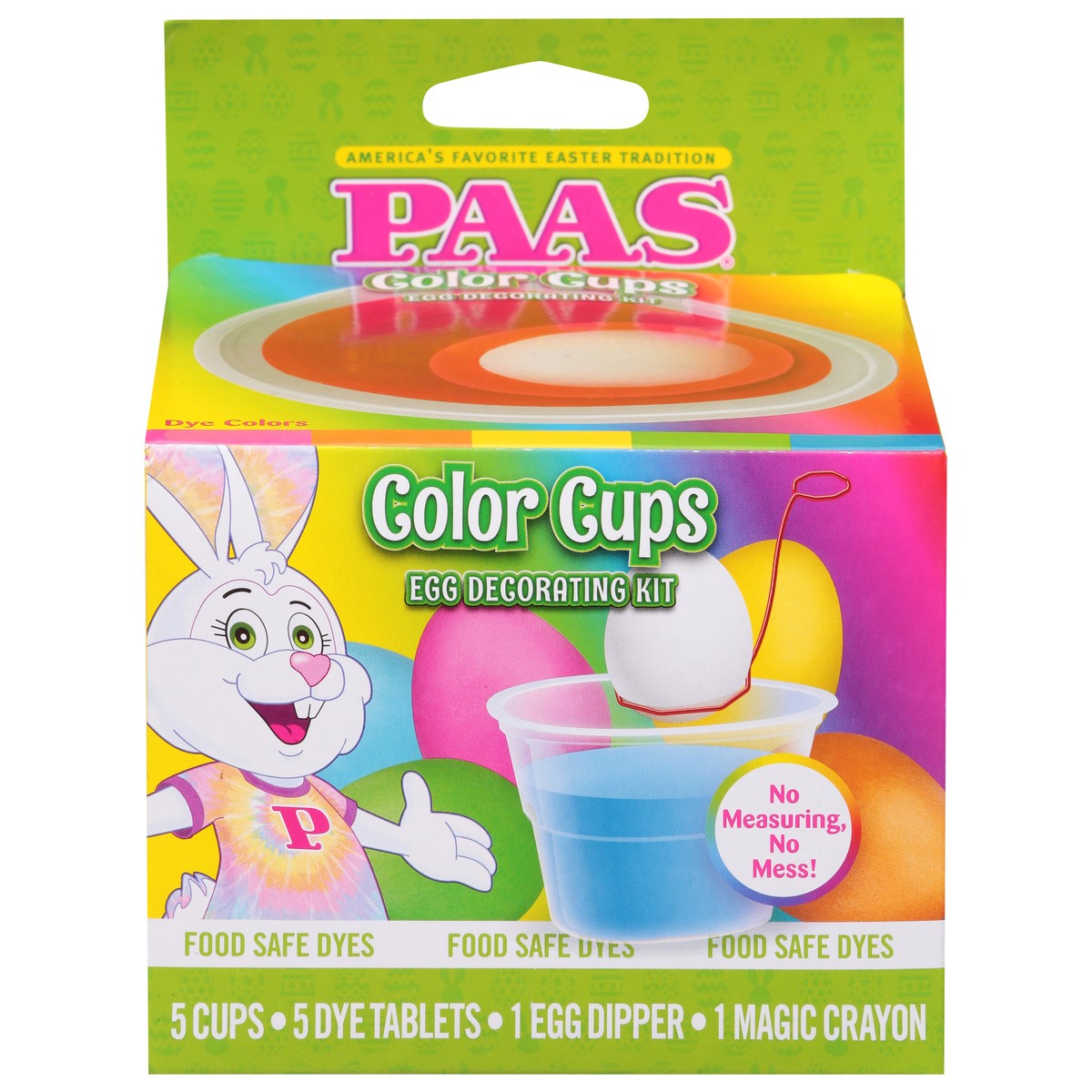 slide 1 of 1, PAAS Paas Color Cups, 5 ct