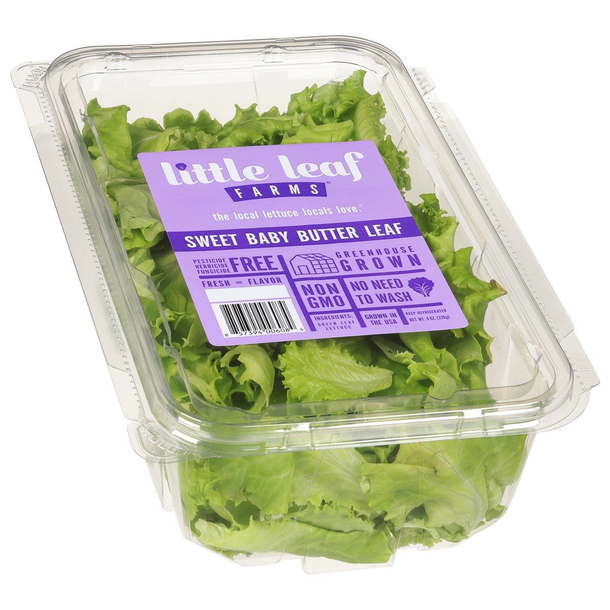 slide 7 of 12, Little Leaf Farms Sweet Baby Butter Leaf 8 oz, 8 oz