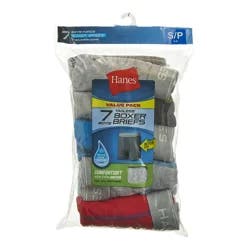 Hanes Boys Tagless Boxer Briefs Small 6-8 Value Pack 7 ea