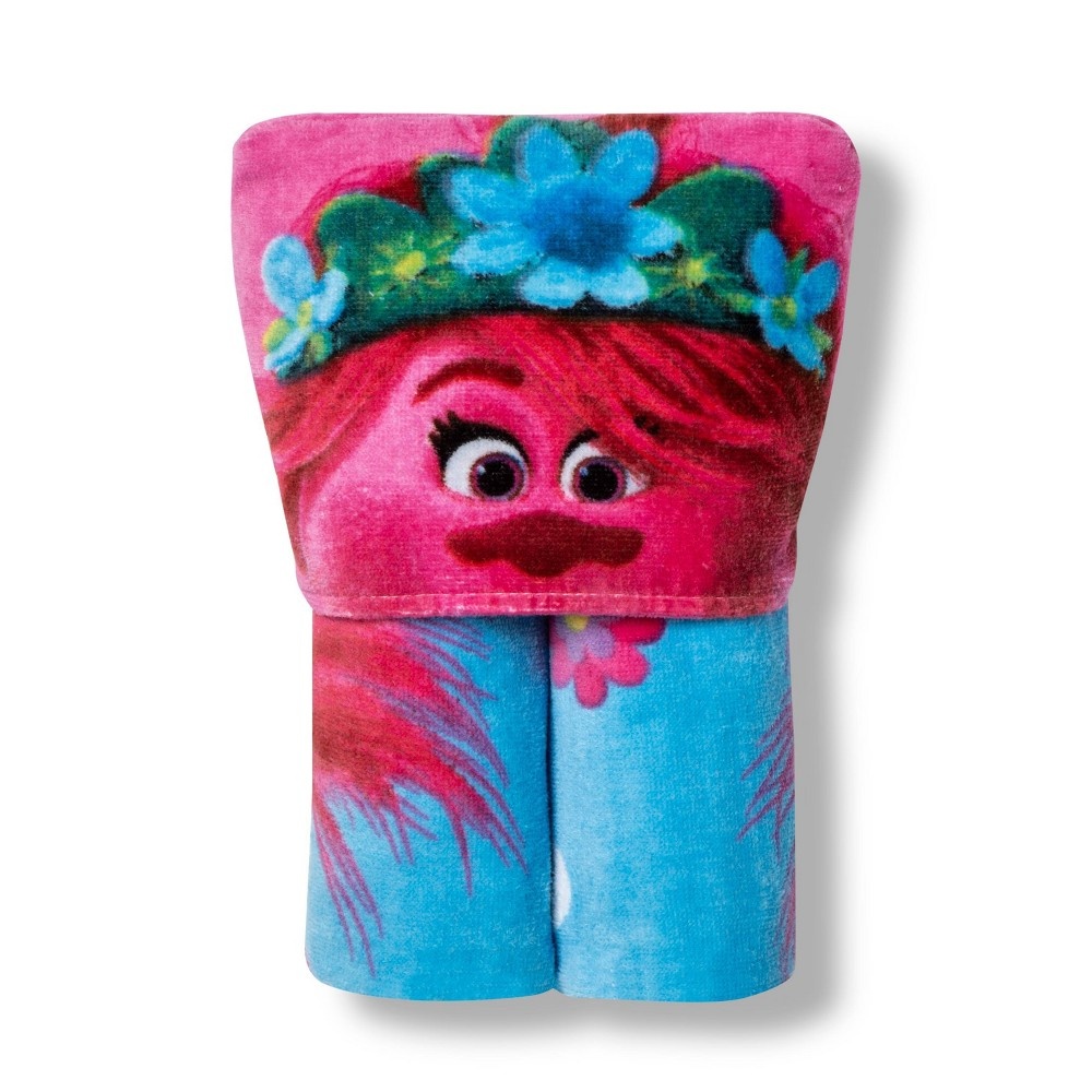 slide 2 of 3, Trolls World Stage Hooded Towel, 1 ct