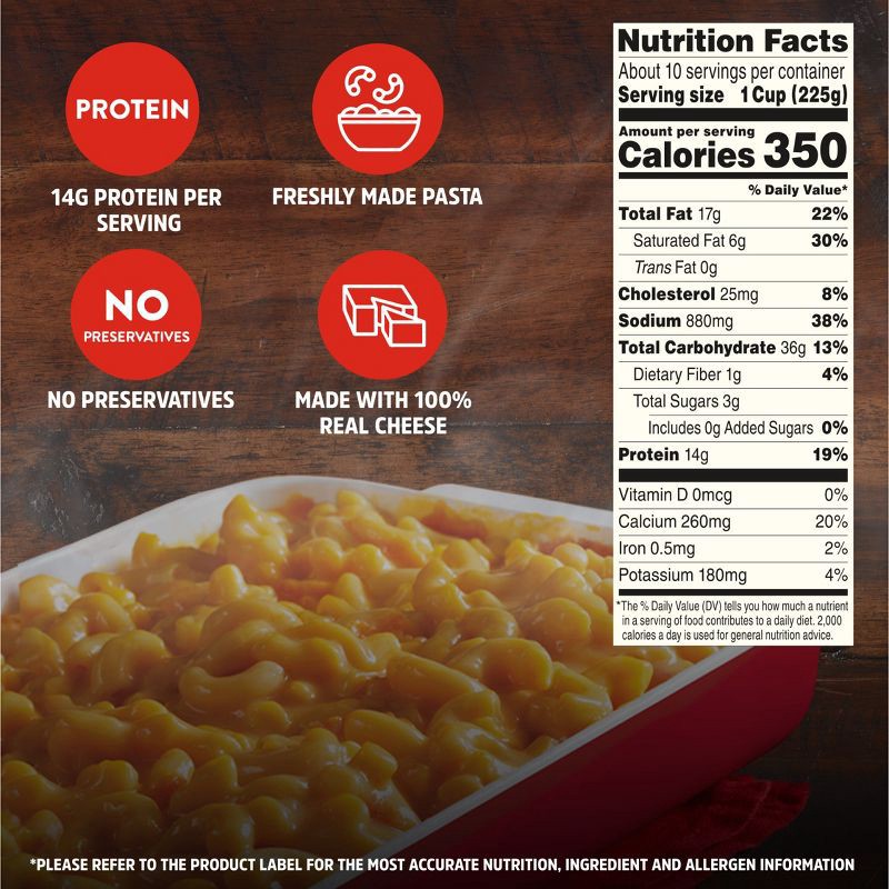 slide 4 of 10, Stouffer's Frozen Macaroni & Cheese - 76oz, 76 oz