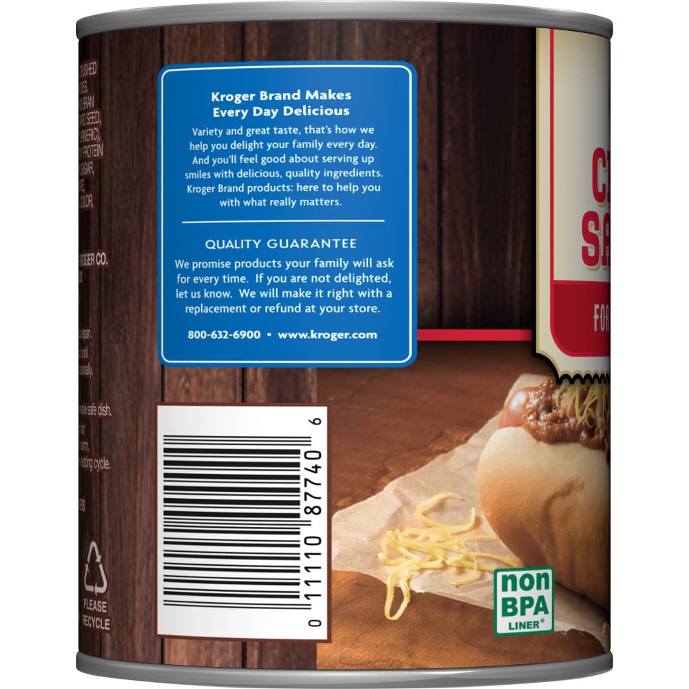 slide 3 of 4, Kroger Hot Dog Chili Sauce, 10 oz