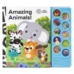 Baby Einstein Amazing Animals 10 Button Sound Book (Board Book)