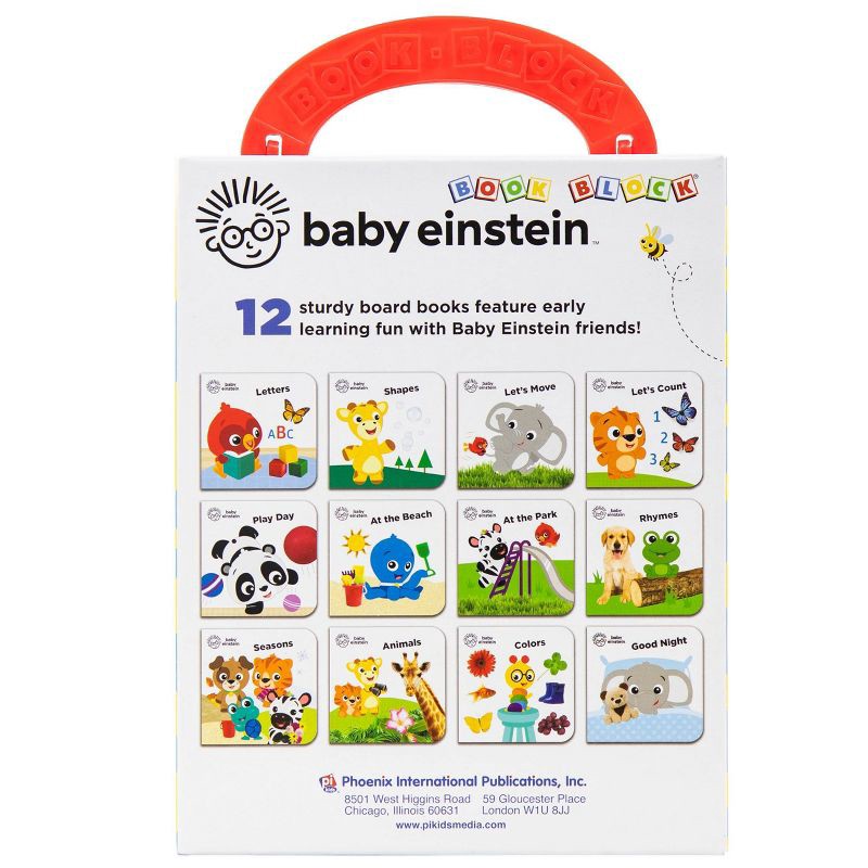 slide 4 of 20, Baby Einstein My First Library 12 Book Set (Board Book), 1 ct