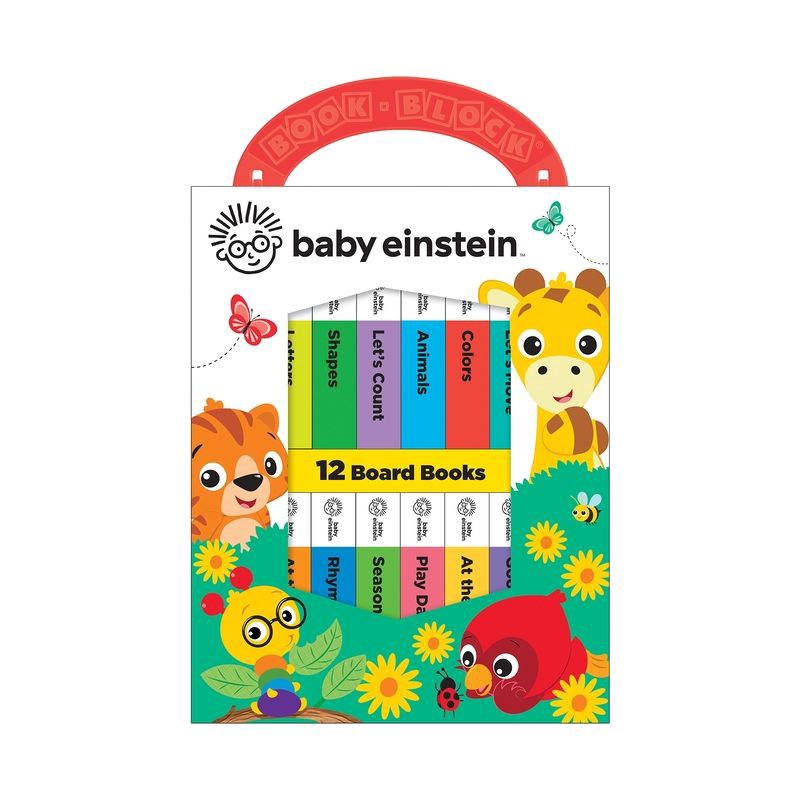 slide 1 of 20, Baby Einstein My First Library 12 Book Set (Board Book), 1 ct