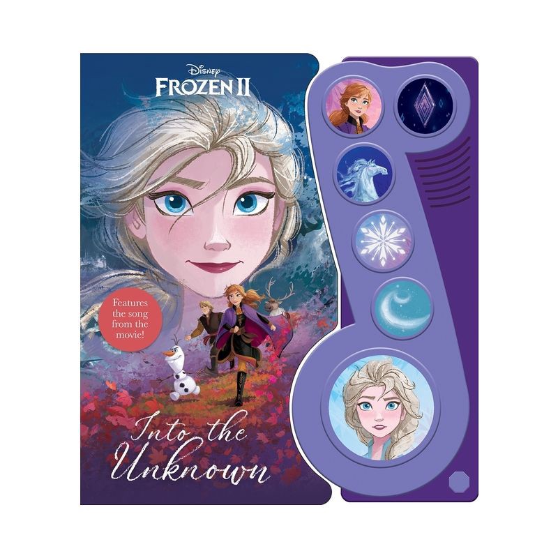 slide 1 of 4, Disney Frozen 2 Into the Unknown Little Music Note (Sound Book) (Board Book), 1 ct