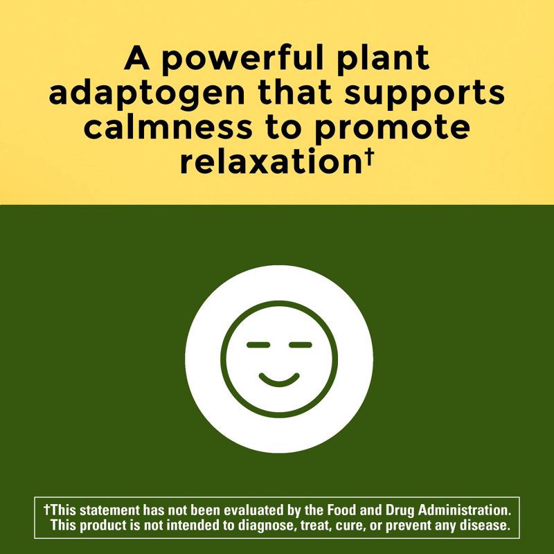 slide 5 of 9, Nature Made Ashwagandha Capsules - 60ct, 60 ct