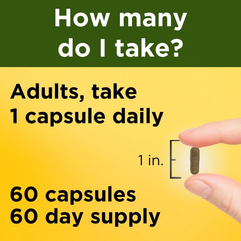 slide 6 of 9, Nature Made Ashwagandha Capsules - 60ct, 60 ct