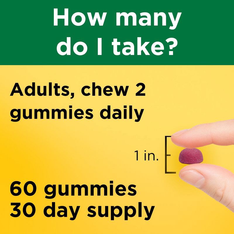 slide 8 of 10, Nature Made High Absorption Magnesium Citrate 200mg Vitamin Gummies - 60ct, 200mg, 60 ct