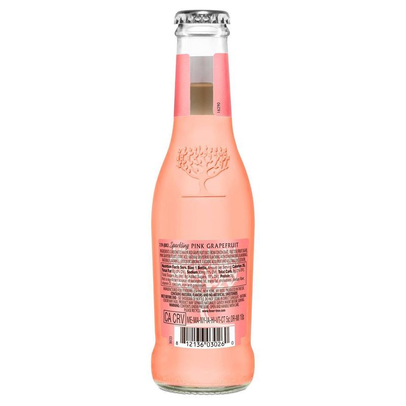 slide 5 of 6, Fever-Tree Sparkling Pink Grapefruit Bottles - 4pk/200ml, 4 ct; 200 ml