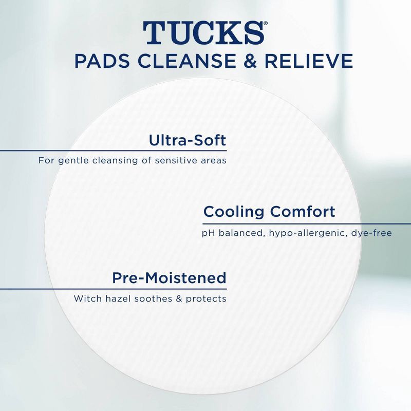 slide 6 of 8, Tucks Multi-Care Relief Kit Witch Hazel Pads - 40ct & Lidocaine Cream - 0.5oz, 40 ct, 0.5 oz