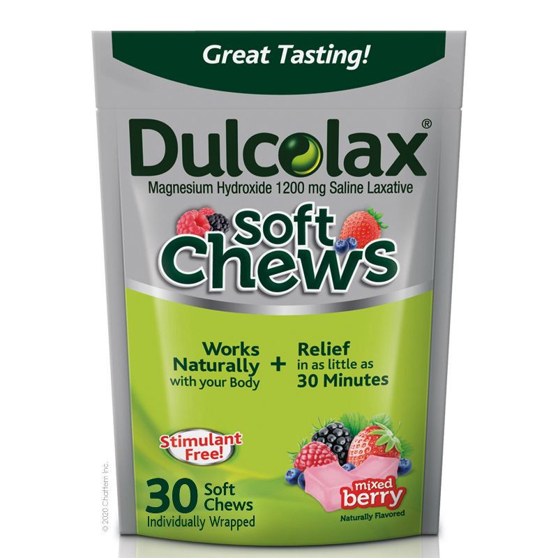 slide 2 of 8, Dulcolax Soft Chews - 30ct, 30 ct