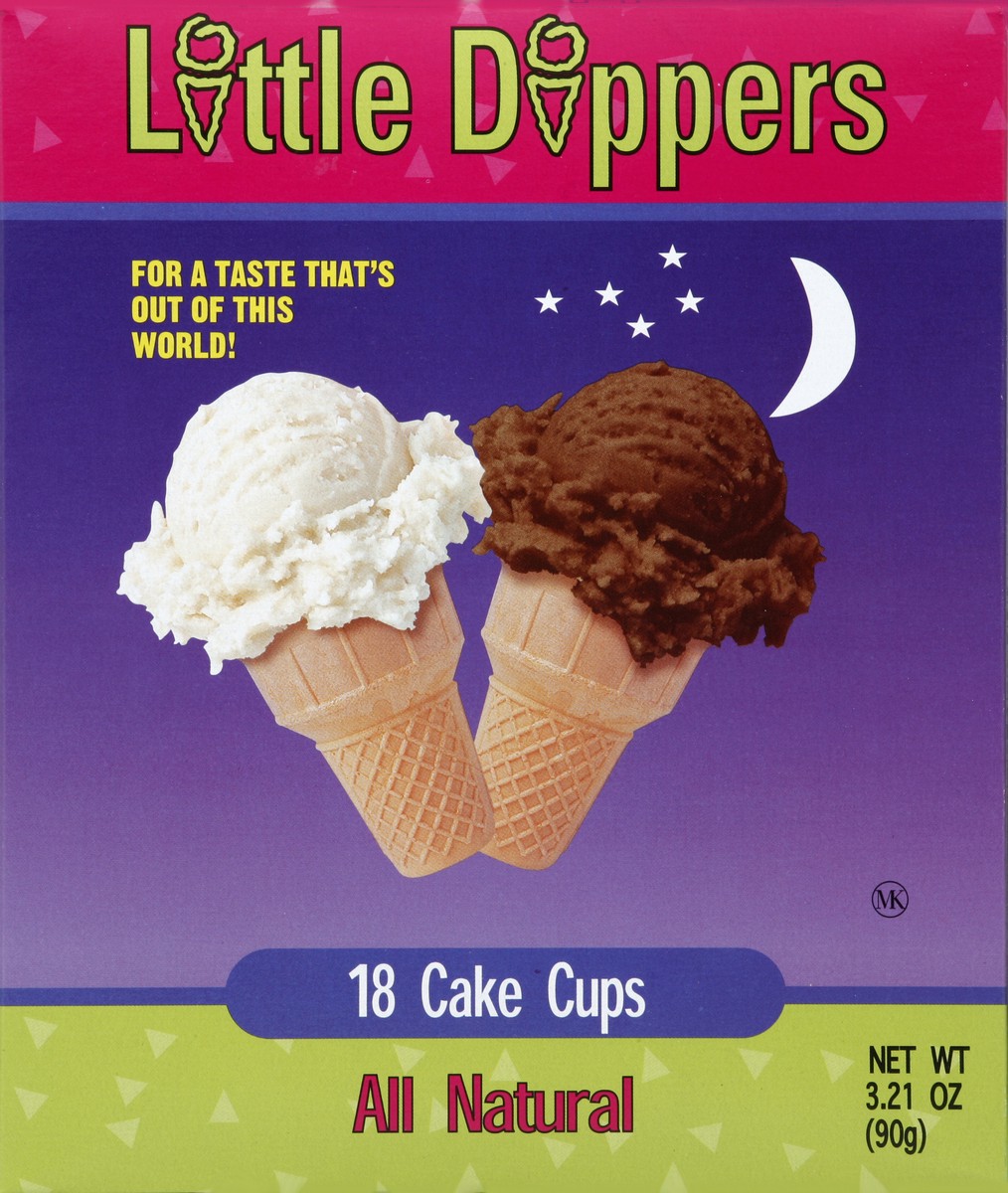 slide 2 of 4, Little Dippers Cake Cones, 18 ct