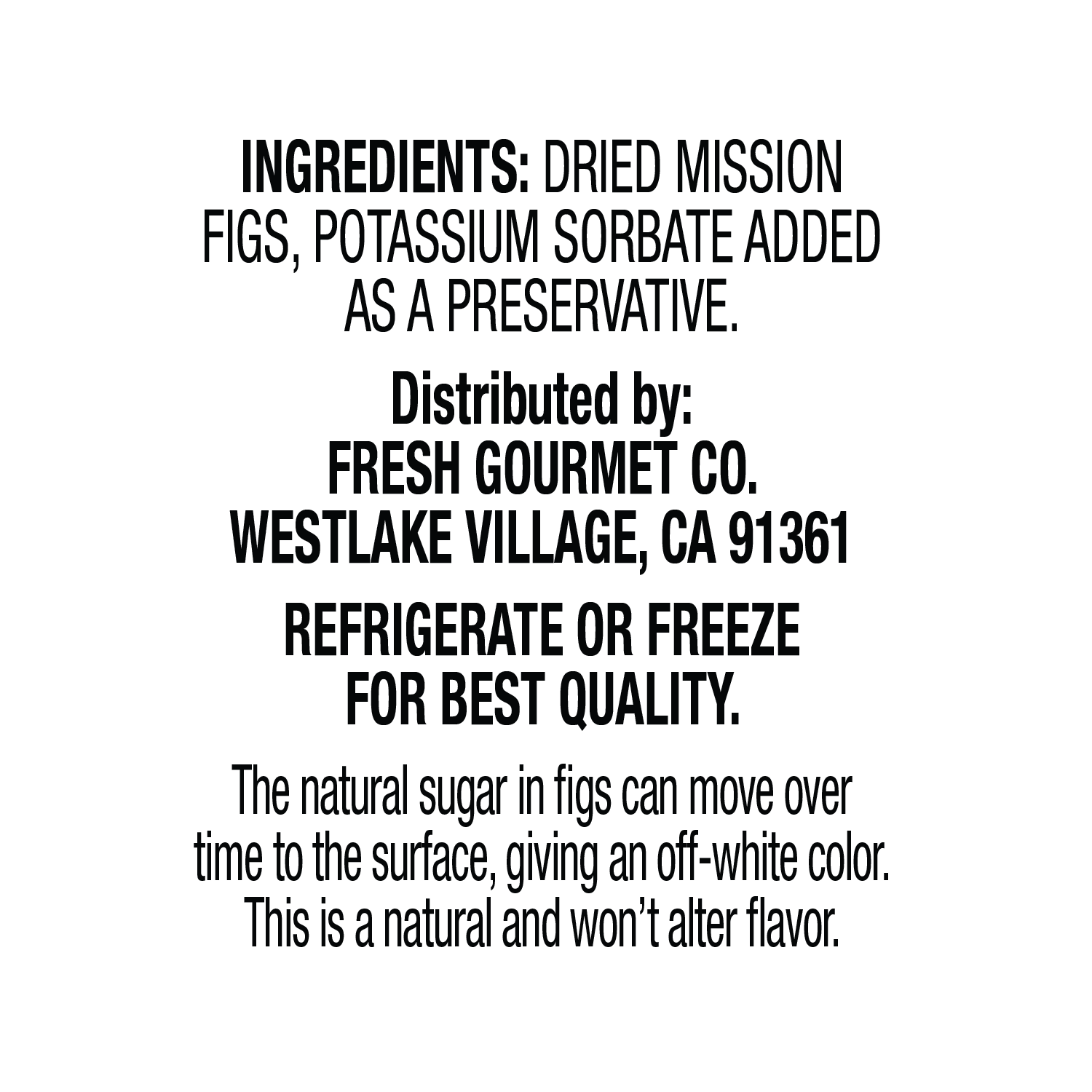 slide 2 of 2, Fresh Gourmet 8 Oz Dried Mission Figs, Tub, 8 oz