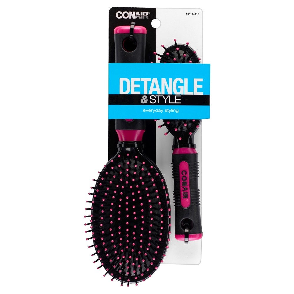slide 2 of 4, Conair Professional Salon Results Hair Brushes 2 ea, 1 ct