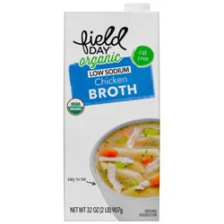 Field Day Organic Low Sodium Chicken Broth