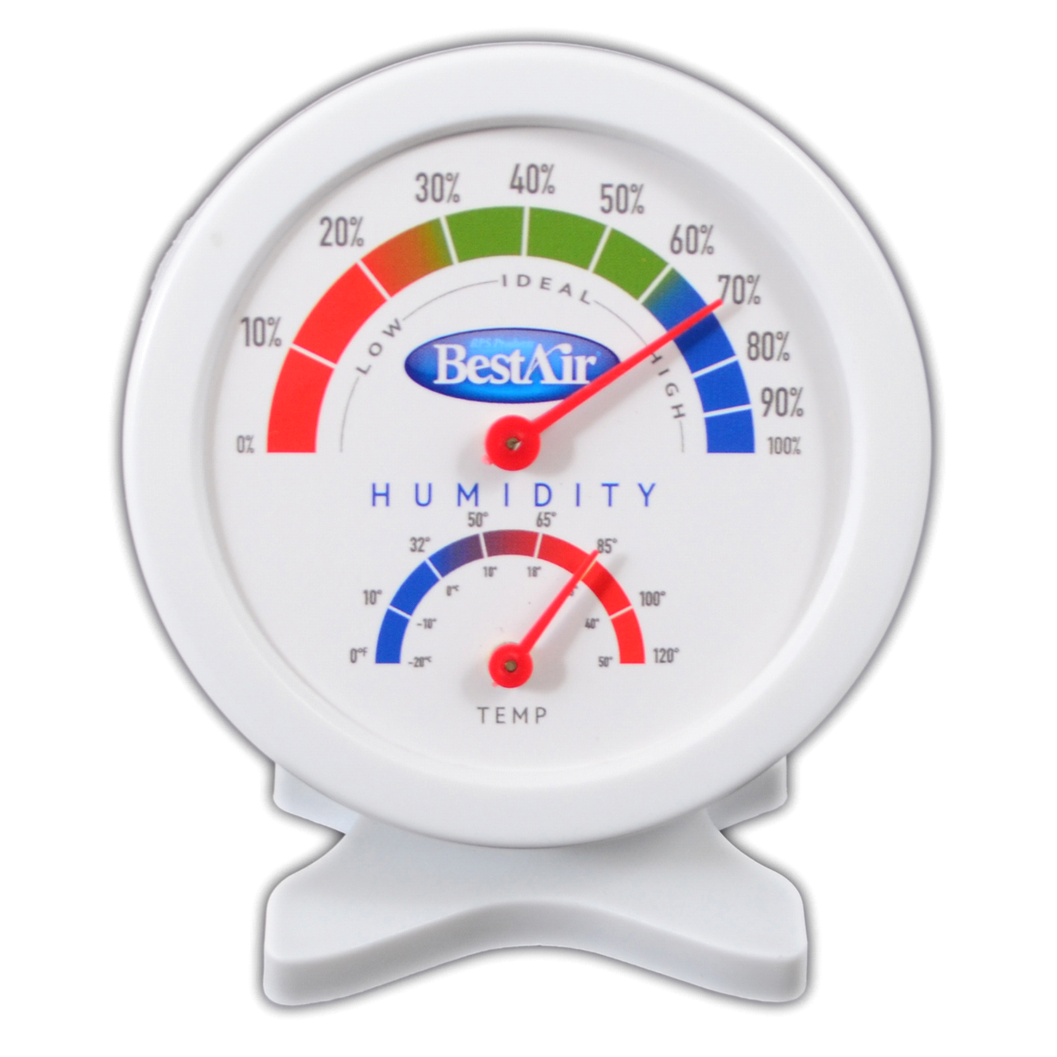 slide 2 of 2, BestAir Hygrometer Humidity Monitor, 1 ct