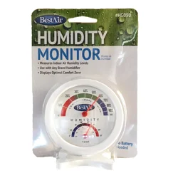 BestAir Hygrometer Humidity Monitor