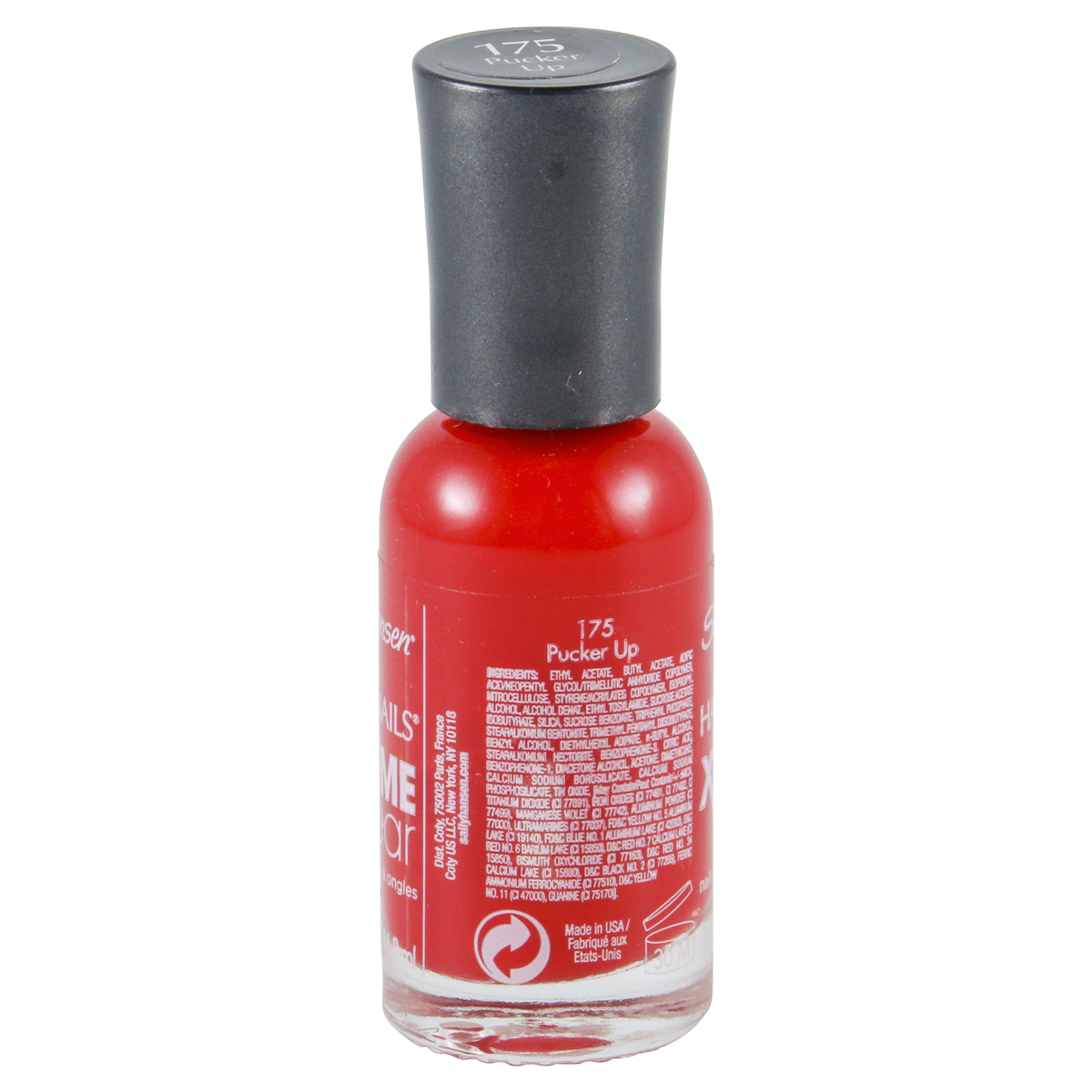 slide 4 of 4, Sally Hansen -HARD AS NAILS XTREME WEAR -Pucker Up -0.4, 11.80 mL