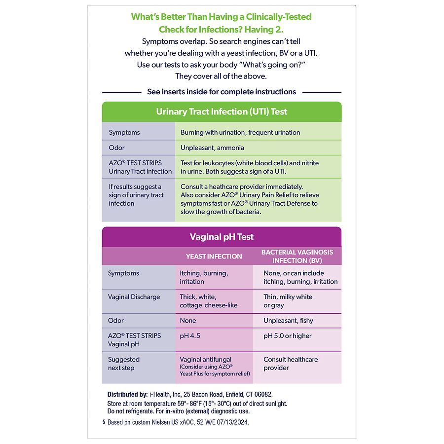 slide 4 of 5, AZO Women's Health Home Test, 2 ct