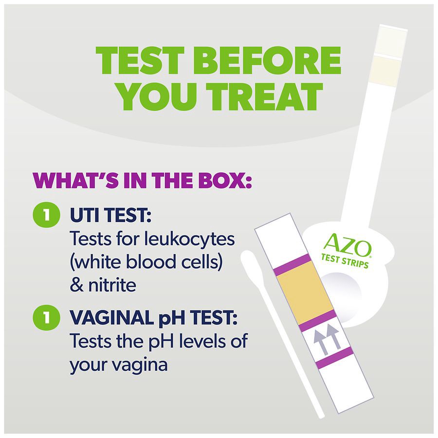 slide 2 of 5, AZO Women's Health Home Test, 2 ct