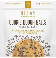 Teddy V Patisserie Chocolate Chip Cookie Dough Balls