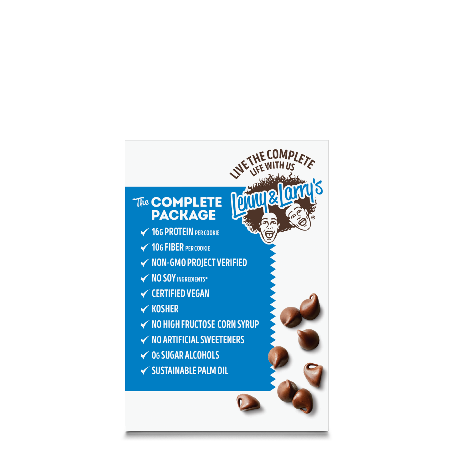 slide 2 of 2, Lenny & Larry's The Complete Cookie, Chocolate Chip- 4 ct; 4 oz, 4 ct; 4 oz