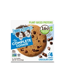 Lenny & Larry's The Complete Cookie, Chocolate Chip- 4 ct; 4 oz