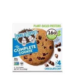 Lenny & Larry's The Complete Cookie, Chocolate Chip- 4 ct; 4 oz