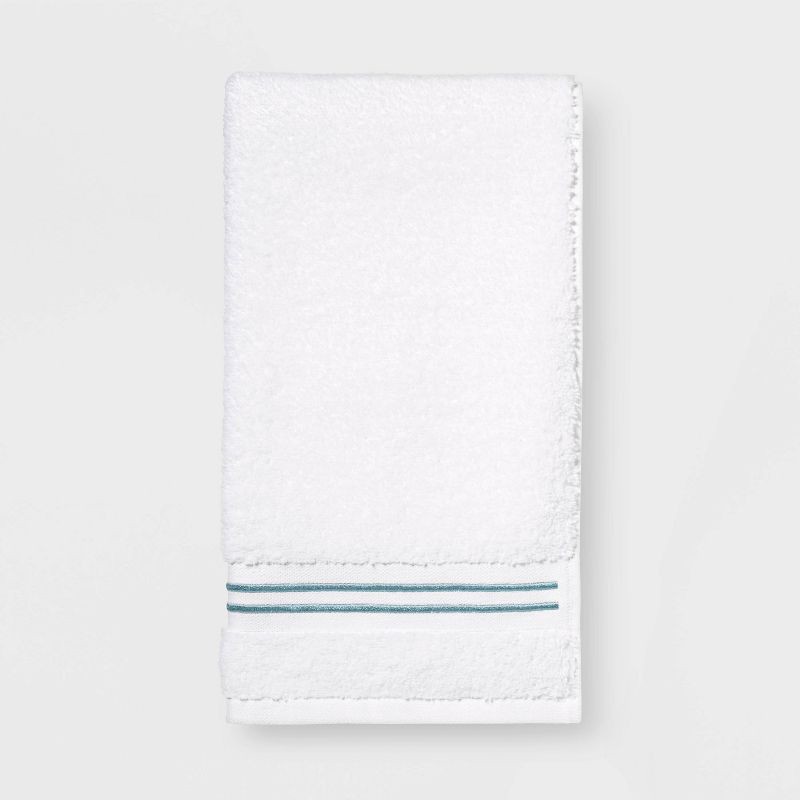 Threshold Signature™ - Ultra Soft Cotton Spa Bathroom Towel - 30 x 56  Aqua