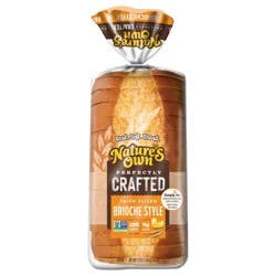 Nature's Own Perfectly crafted Brioche Bread - 22oz