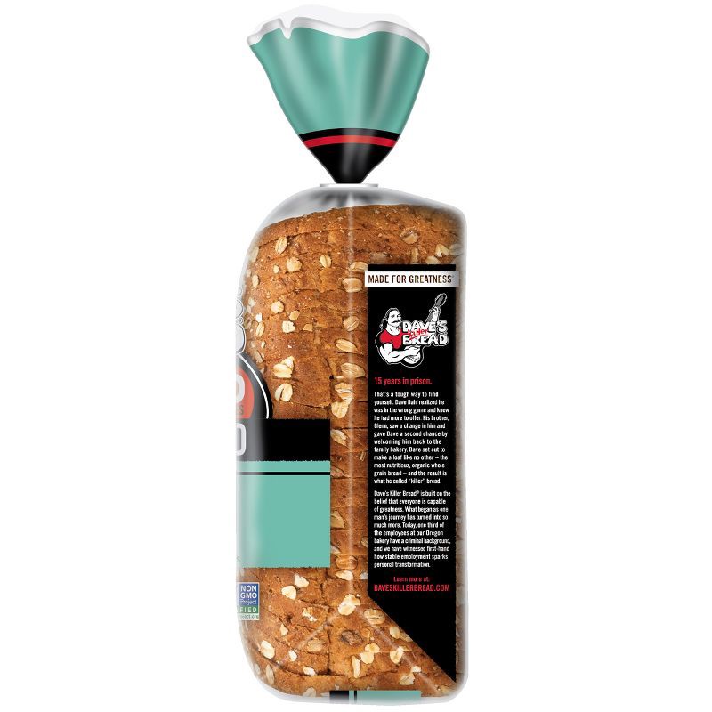 slide 11 of 16, Dave's Killer Bread Sprouted Whole Grains Thin Sliced Bread - 20.5oz, 20.5 oz