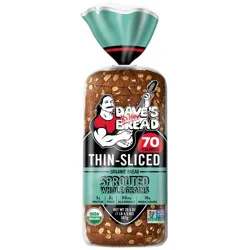 Dave's Killer Bread Sprouted Whole Grains Thin Sliced Bread - 20.5oz