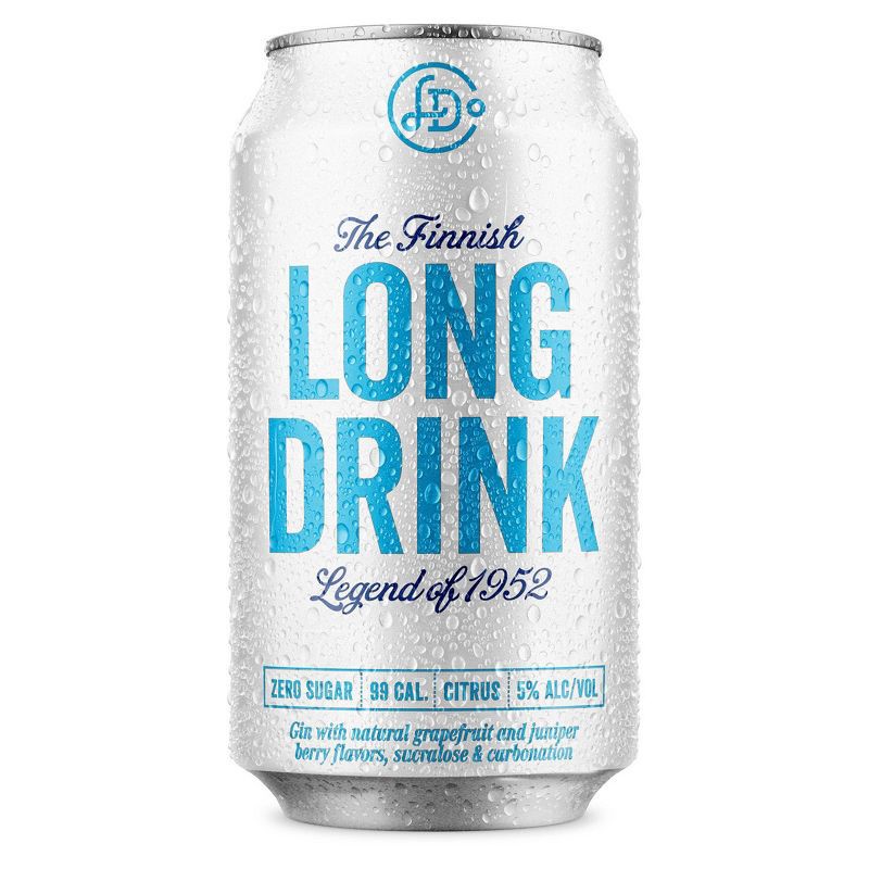 slide 2 of 6, The Finnish Long Drink Zero - 6pk/355ml Cans, 6 ct, 355 ml